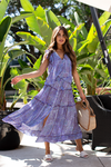 Poupette St. Barth - Nana Long Skirt - Blue Nenufar