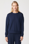 Stateside - Softest Fleece Crewneck Sweatshirt - New Navy