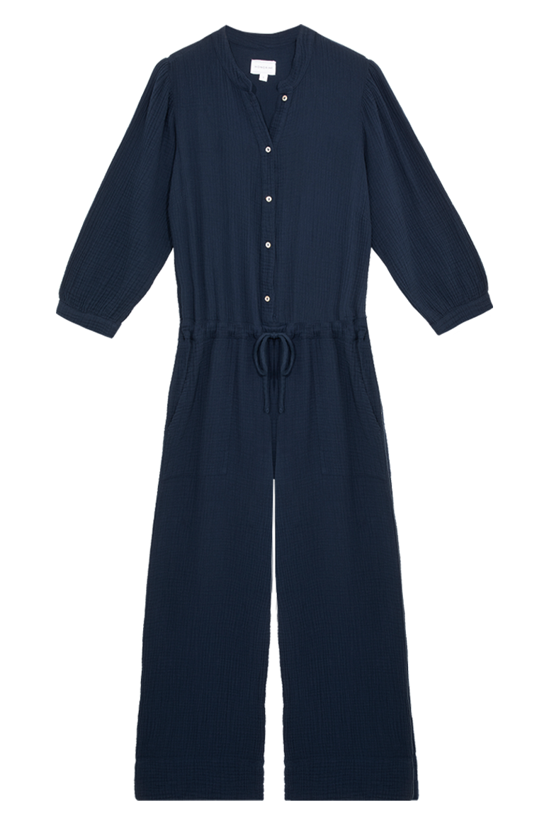 Honorine Farrah Jumpsuit Midnight Sunni Spencer Apr s Sea