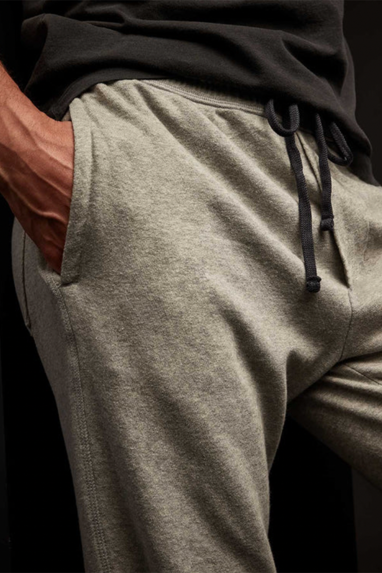 James Perse Vintage French Terry Sweatpant Heather Grey