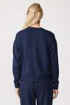 Stateside - Softest Fleece Crewneck Sweatshirt - New Navy