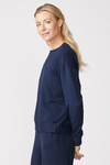 Stateside - Softest Fleece Crewneck Sweatshirt - New Navy