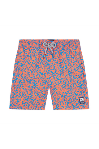 Love Brand & Co - Boys' Staniel Swim Shorts - Navy Candy Stripe