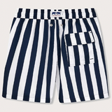 Love Brand & Co - Men's Staniel Swim Trunks - Navy Candy Stripe
