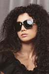 LINDA FARROW - The Amber D-Frame Sunglasses - Black