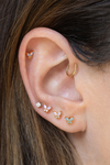 Girls Crew - Butterfly Kiss Stud Set - Gold
