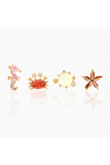 Girls Crew - Under The Sea Stud Set - Gold