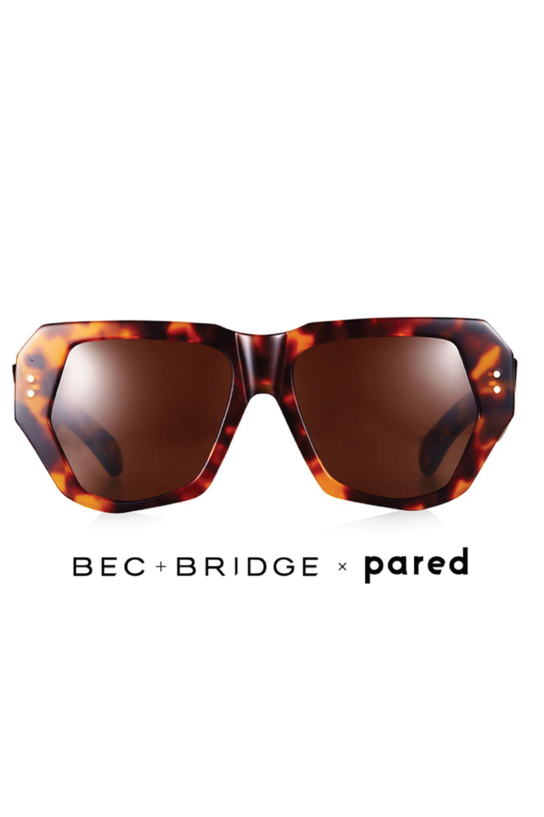 Bec + Bridge x Pared - Big Mamma - Dark Tortoise/Brown