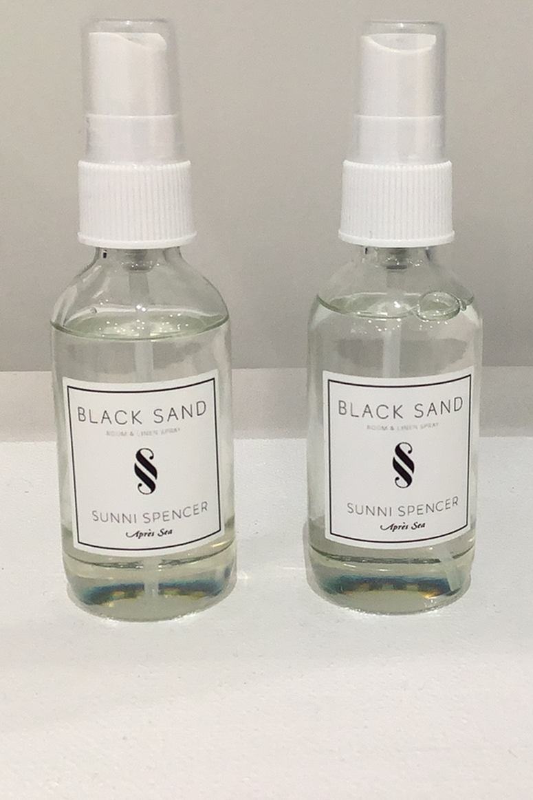 Sunni Spencer - Room & Linen Spray - Black Sand