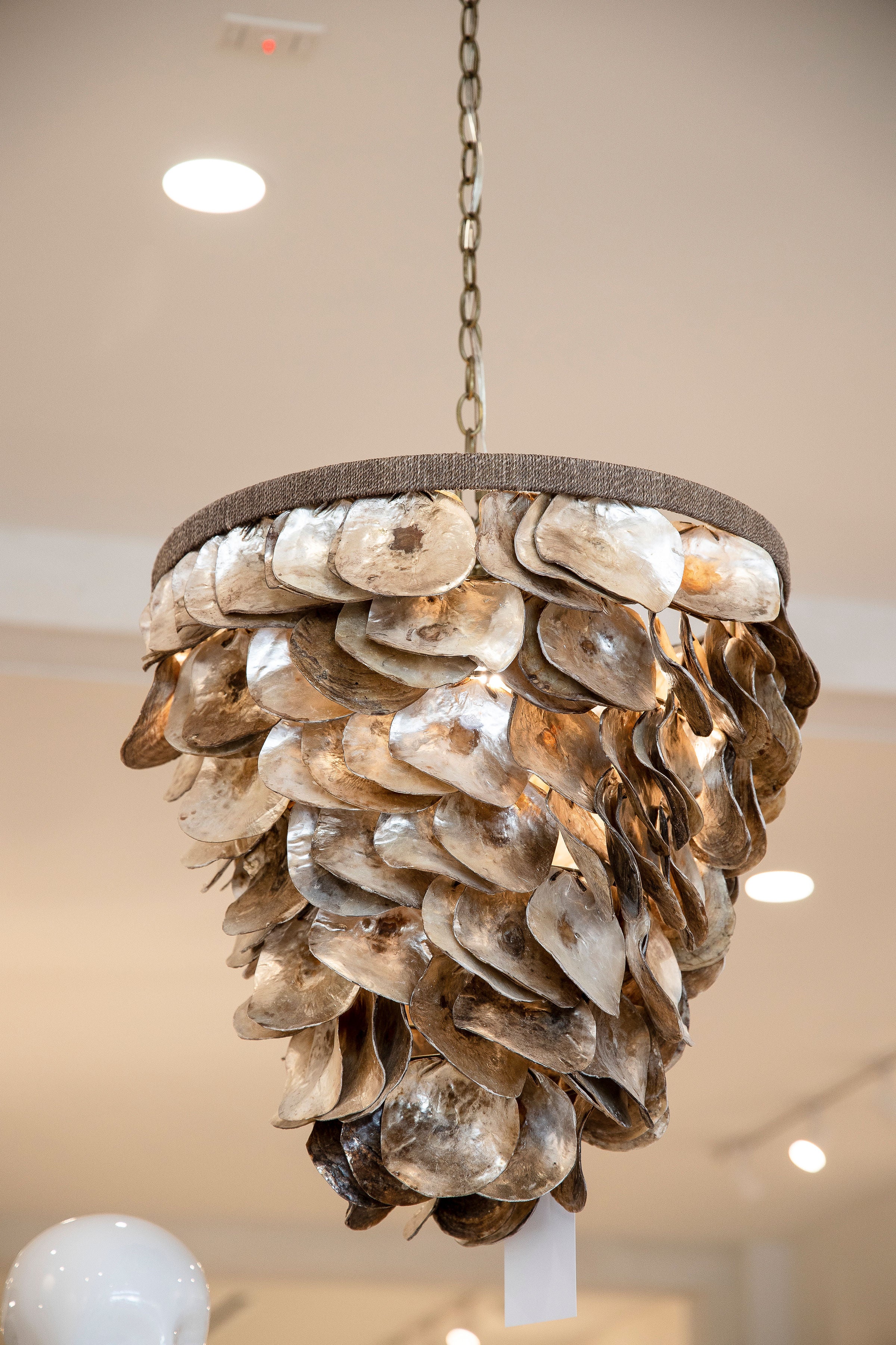 Playa Natural Oyster Shells Pendant Light – Sunni Spencer, Après Sea