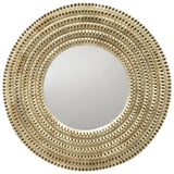 Braided Mirror - Brown