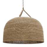 Woven Rattan Oversized Pendant Light - Natural {pre-order}
